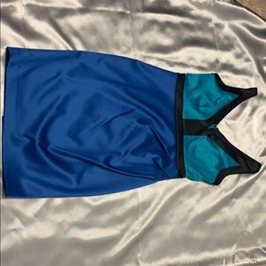 Ellen Tracy Color Block Dress